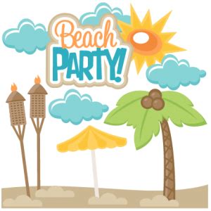 Freebie of the Day! Beach Party - beachparty05262016 - Freebie of the Day! - Miss Kate Cuttables ...