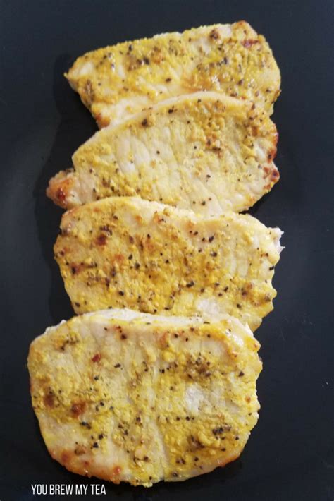 Depending on the size of your air fryer, you may have to cook the pork chops in batches, but that's. Air Fryer Honey Mustard Pork Chops | Recipe | Honey ...