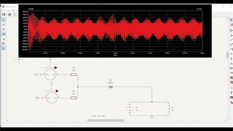 Kicad Tutorial 34 Amplitude Modulation Using A Diode As A Mixer Youtube