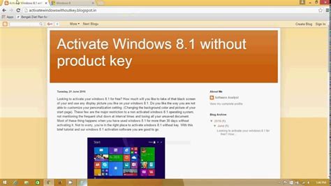 How To Activate Windows 8 And 81 Without Product Key 2019 By Technical