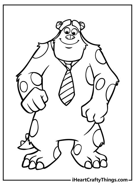 🎖️7 Printable Monsters Inc Coloring Pages Updated 2022 Mới Nhất 06