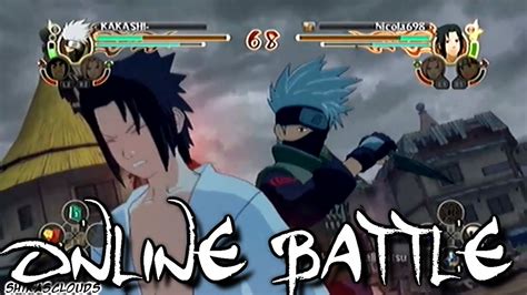 Naruto Shippuden Ultimate Ninja Storm 2 Online Battle 2 Kakashi Vs