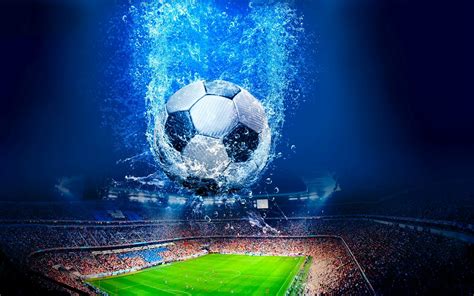 Soccer Ball Digital Art Wallpaper Coolwallpapersme