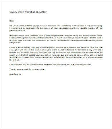 Use our free sample termination letter to help you get started. Salary Negotiation Letter - 4 Free Word Documents Download ...