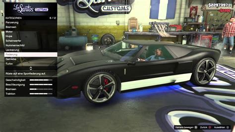 Grand Theft Auto V Car Tuning Vapid Bullet Supersportwagen Youtube