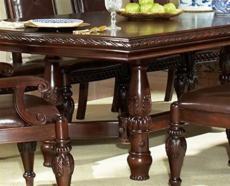 Steve Silver Company Antoinette Dining Table With 24 Leaf 48w X 96 120