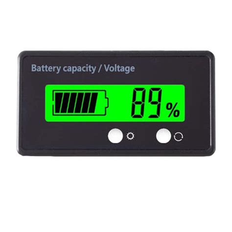Buy 12v 24v 36v 48v Battery Capacity Indicator Golf Cart Voltage Meter