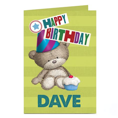 Buy Personalised Hugs Bear Birthday Card Cupcake For Gbp 179 Card
