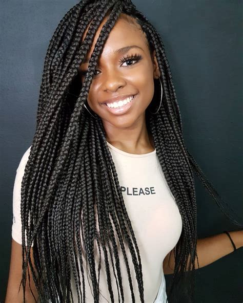 30 Different Sized Individual Braids Fashionblog