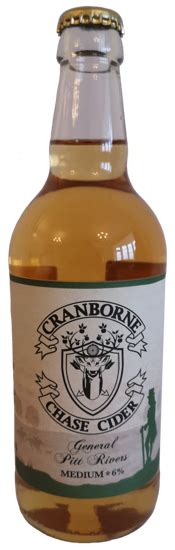Cranborne Chase Cider General Pitt Rivers Medium Shaftesbury Wines