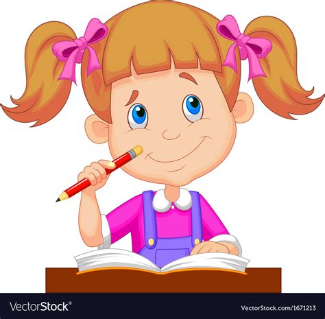 Animated Pictures Of Girl Studying Anime Girl