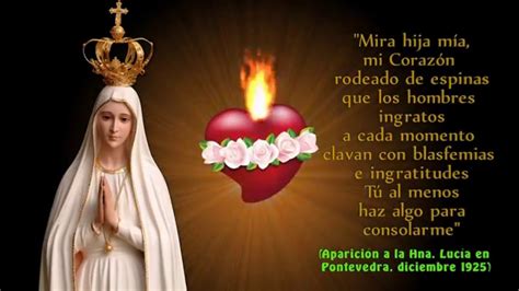 Oracion A La Virgen De Fatima Youtube