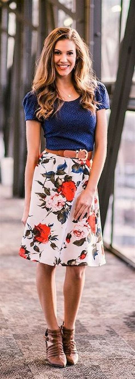 47 The Best Knee Length Skirt Ideas For Work You Must Have Knee