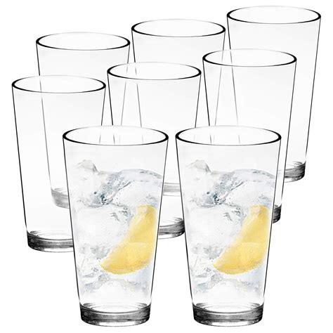 Buy Youngever 6 Pack 650ml Bistro Clear Plastic Tumblers Plastic