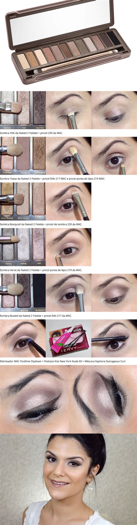 Tutorial Sugest O Pro Final De Ano Com A Naked Palette Beauty Marina Smith