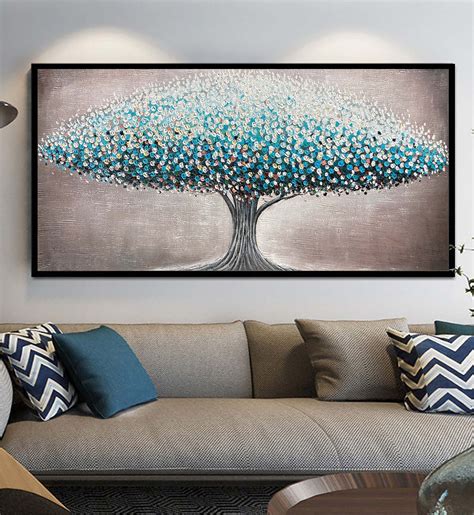 Extra Large Wall Art Abstract Painting Contemporary Art Etsy Riset