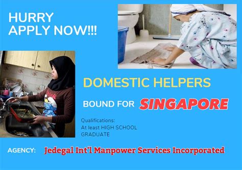 Singapore Hiring 100 Domestic Helper Pinoy Refresher