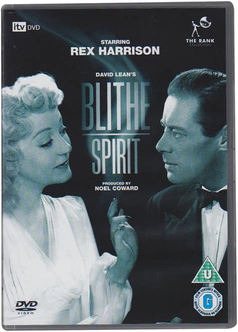 Blithe Spirit Dvd 1945 Uk Rex Harrison Constance