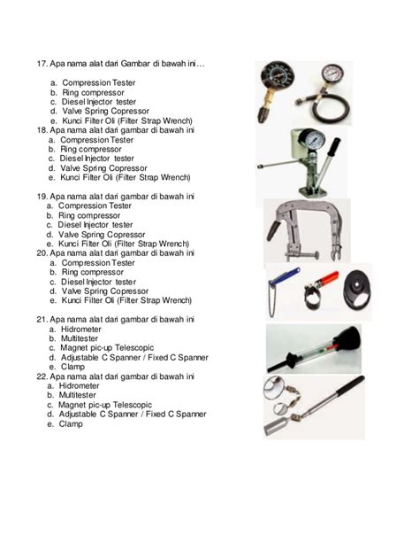 Menerapkan penggunaan huruf, angka, dan etiket gambar teknik. Soal Isir Gambar Teknik Otomotif - 1289 Paket B Teknik ...