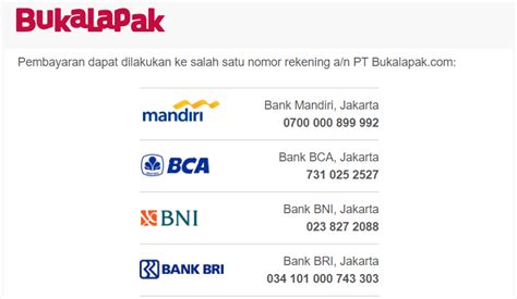 Nomor Rekening Bank