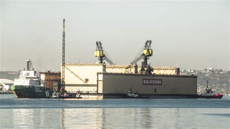 New Dry Dock At Bae Systems San Diego Yard