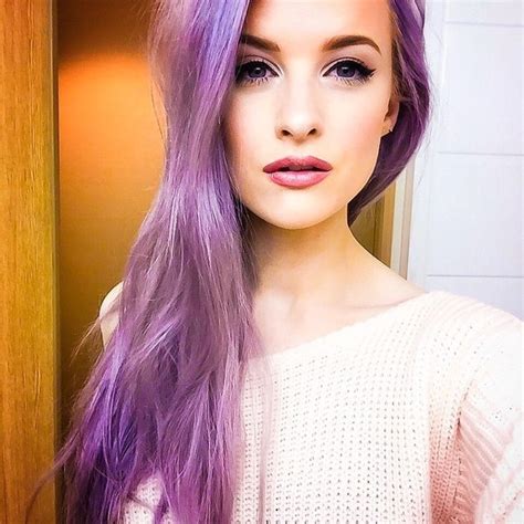 My shades of violet hair color, purple tones, lavander, eggplant, magenta, wild orchid, plum, blue hair color. 15 Breathtaking Pastel Hair Looks for Summer | Styles Weekly