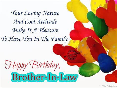 Happy Birthday Wishes To My Brother In Law