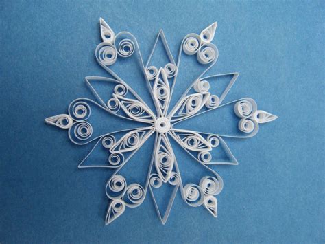 Printable Quilling Snowflake Patterns