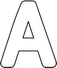 Abc, alphabet, buchstaben und zahlen malvorlagen motive: Buchstaben zum Apllizieren | Buchstaben schablone ...