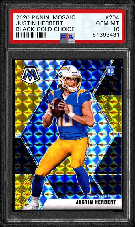 Many sports card shops have been forced to close their doors but need business to stay alive. Football Cards - 2020 Panini Mosaic - Images | PSA CardFacts®