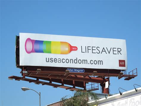 Daily Billboard Safe Sex Condom Billboards Advertising For Movies