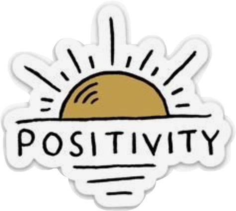 positivity stickers vsco sun freetoedit...