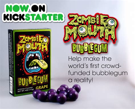 My Zombie Mouth Bubblegum Kickstarter Has Launched Flickr