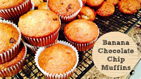 Banana Chocolate Chip Muffins Merry About Town