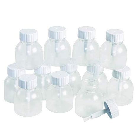 Glue Jar Set 12 Empty Glue Bottles With Brushes Classroom