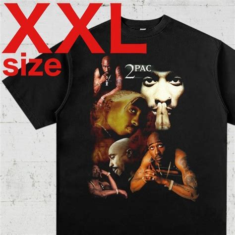 Sale 2pac Tupac ラップ プリント Tシャツ ブラック Xxlの通販 By Ashop全品即購入可送料込み匿名配送｜ラクマ