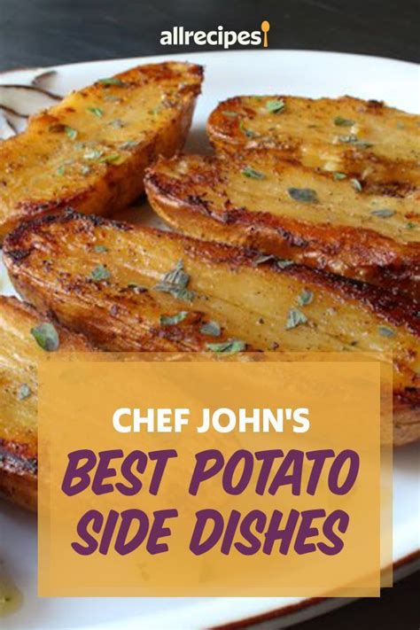 Grilled Potatoes On A White Plate With The Title Chef Johns Best