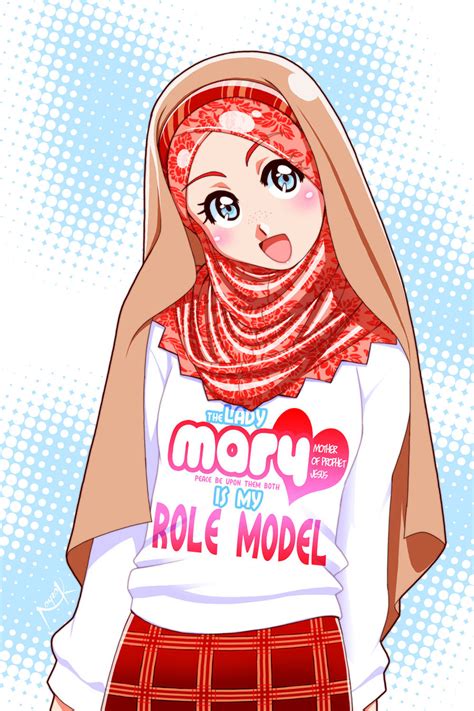 cute muslim anime hijab ~ muslim wallpapers