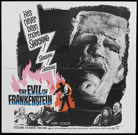 The Evil Of Frankenstein Universal International 1964 Six Lot 53121 Heritage Auctions