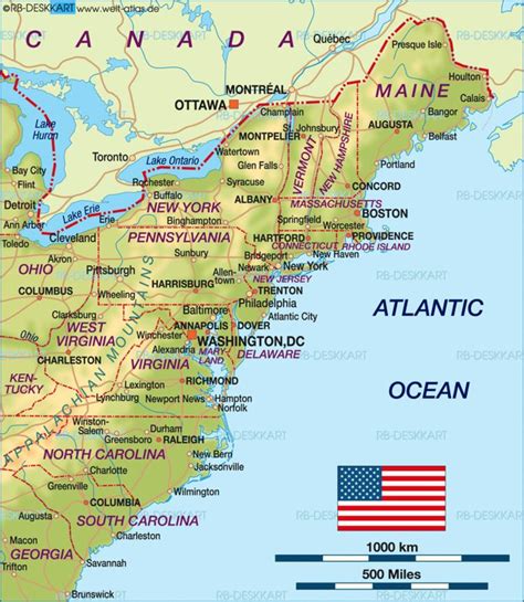 East Coast Of The United States ~ Detailed Information Photos Videos