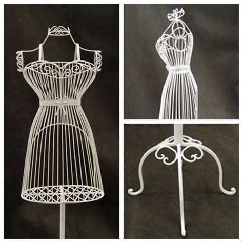 Female Wire Dress Form Mannequin 1 White Mannequin Madness