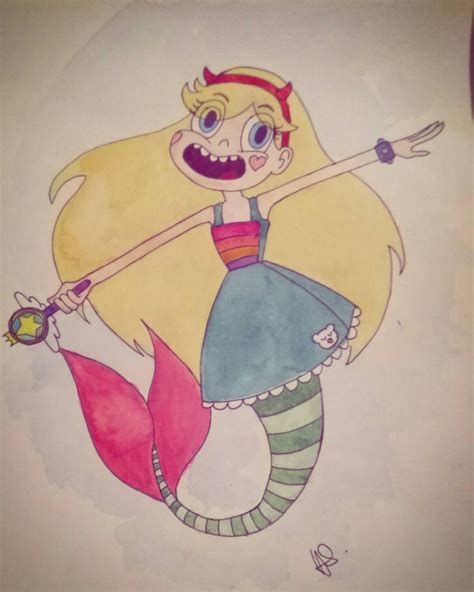 Star Butterfly As Mermaid By Lalifreak On Deviantart