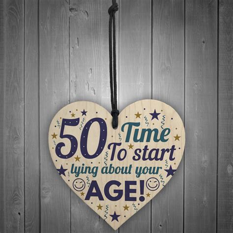 Funny 50th birthday gifts for her. FUNNY Birthday Gift For Him 50th Birthday Gift For Her 50 ...
