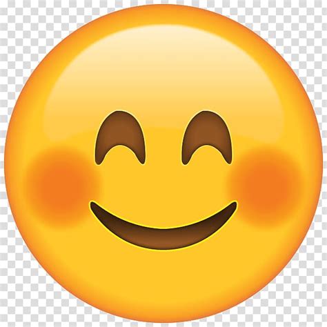 Smiley Emoji Blushing Emoji Smiley Face Smile Transparent Background