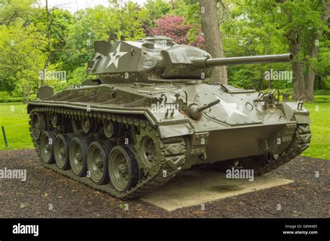 M24 Chaffee Light Tank Stock Photo Alamy