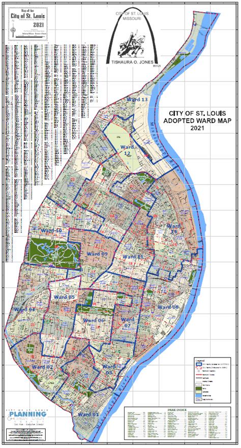 St Louis Ward Map Agatha Laverne