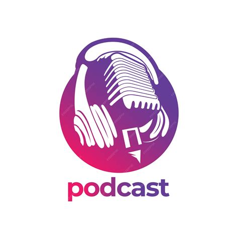 Premium Vector Podcast Logo Simple Design