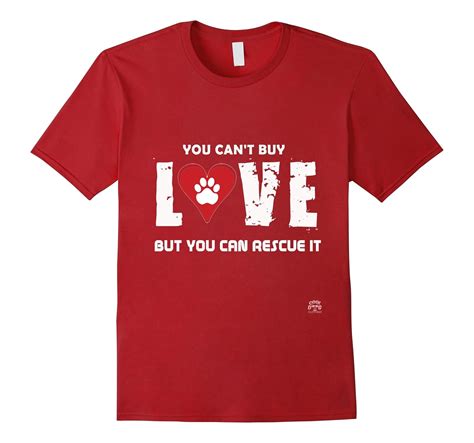 You Cant Buy Love But You Can Rescue It Cute Dog Tshirt Art Artvinatee