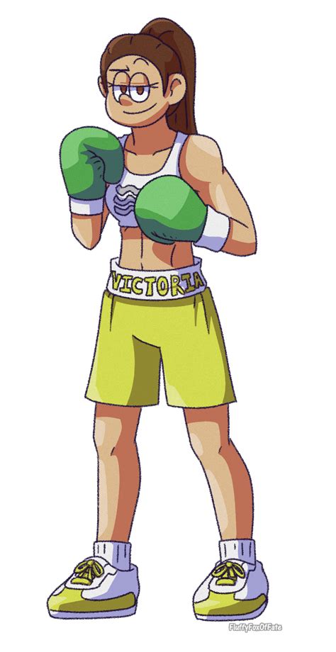 Cartoon Female Boxing On Female Boxing Deviantart