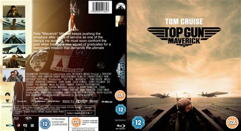 Top Gun Maverick 2021 Custom R2 Uk Blu Ray Cover And Labels